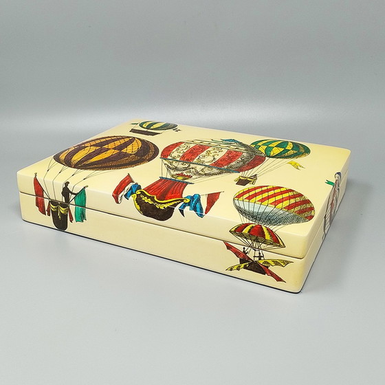 Image 1 of 1970S Original Gorgeous Box By Piero Fornasetti. Fabriqué en Italie