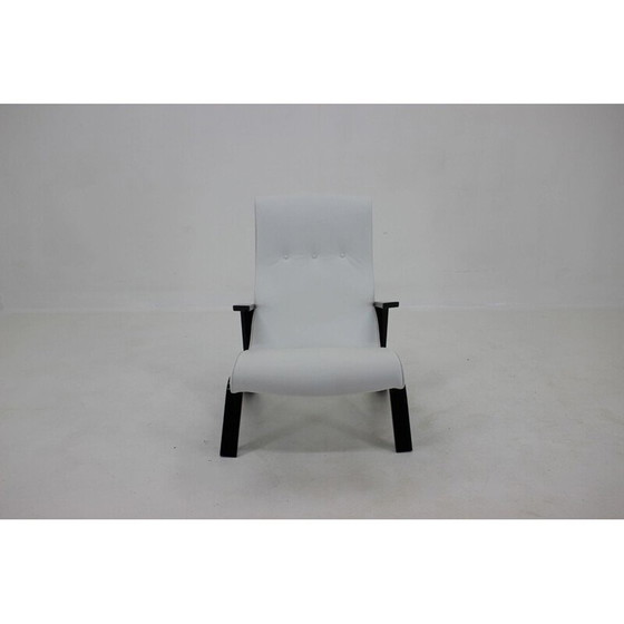 Image 1 of Fauteuil et repose-pieds Grasshopper vintage par Eero Saarinen pour Knoll, années 1950