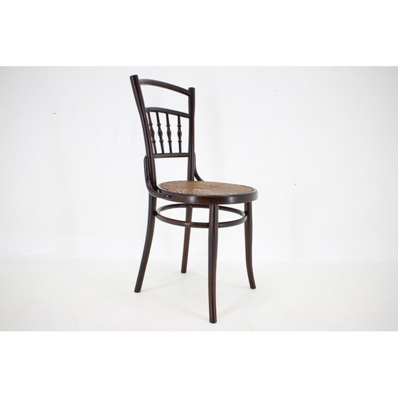 Image 1 of Chaise vintage en hêtre, Autriche 1930