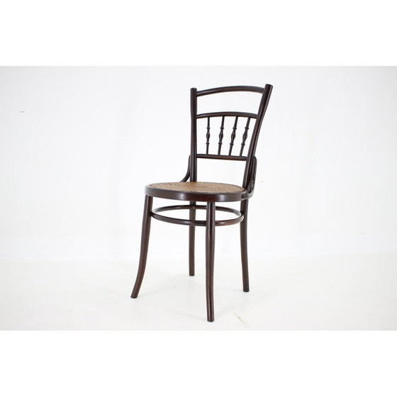 Image 1 of Chaise vintage en hêtre, Autriche 1930