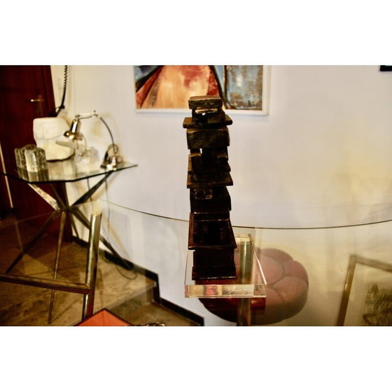 Image 1 of Sculpture vintage à lame d'acier, années 1950