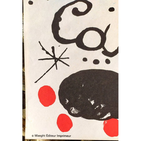Image 1 of Lithographie vintage d'Alexander Calder, 1971