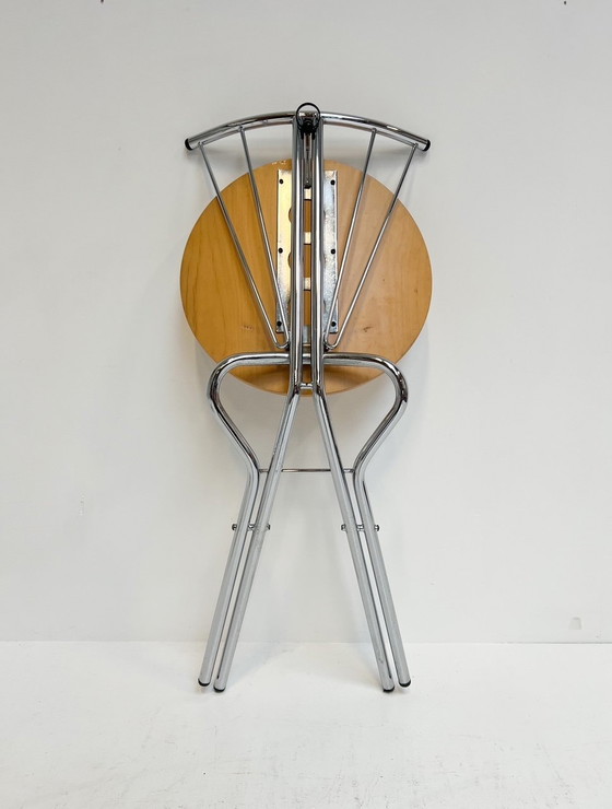 Image 1 of Ensemble de chaises pliantes La Palma (2), 1980's