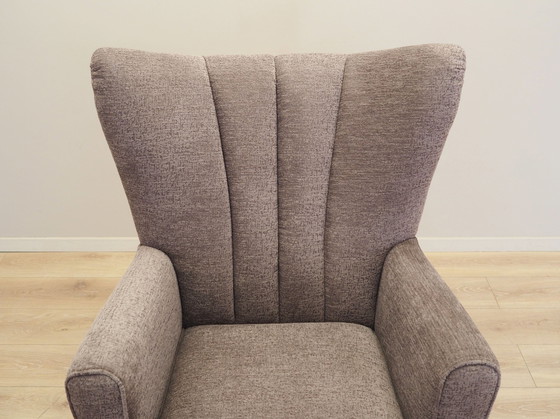 Image 1 of Fauteuil gris, Design scandinave, Production : Danemark