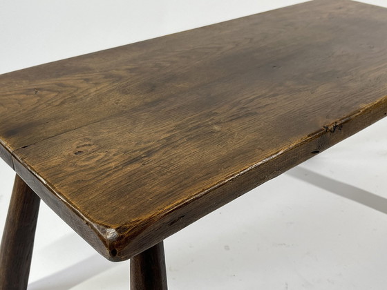 Image 1 of Table basse en bois rustique Mid Century