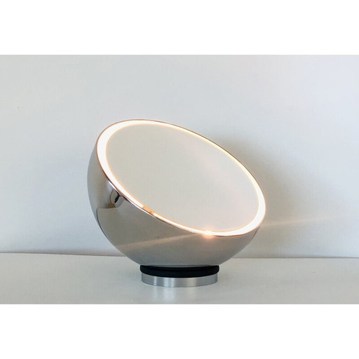 Lampe à poser avec miroir Eyeball, Italie 1970