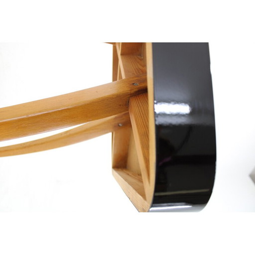 Table basse vintage "Spider" par Jindrich Halabala, Tchécoslovaquie 1950