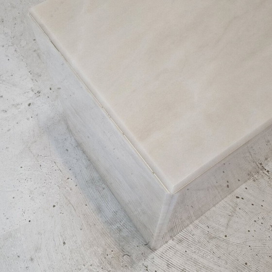 Image 1 of Table d'appoint en marbre, Italie 1980