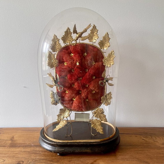 Image 1 of Globe nuptial vintage du Second Empire