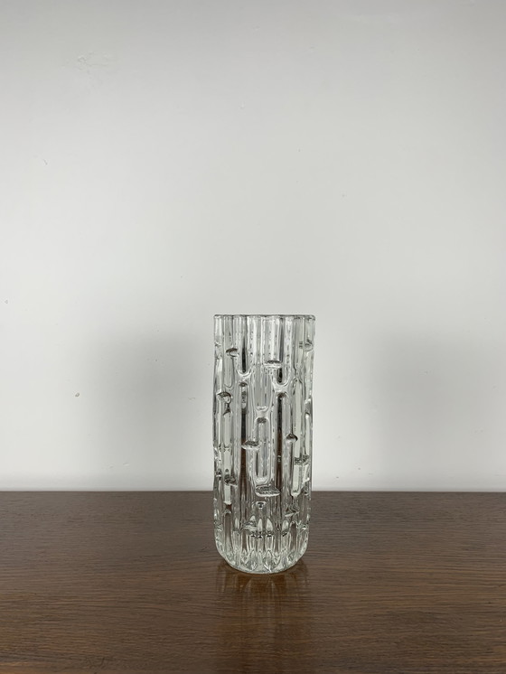 Image 1 of Vase "Labyrinthe" par Frantisek Vizier pour Sklo Union, 1965, République tchèque