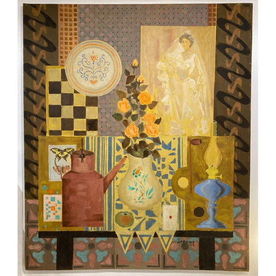 Image 1 of Peinture vintage de Jos Seeuws, Belgique, années 1970