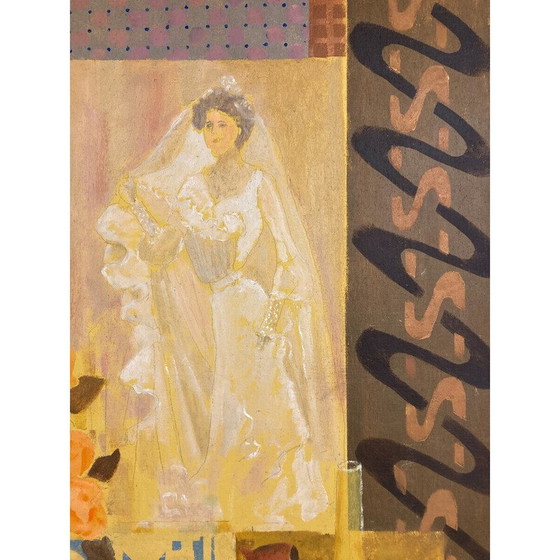 Image 1 of Peinture vintage de Jos Seeuws, Belgique, années 1970