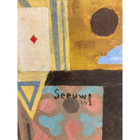Image 1 of Peinture vintage de Jos Seeuws, Belgique, années 1970