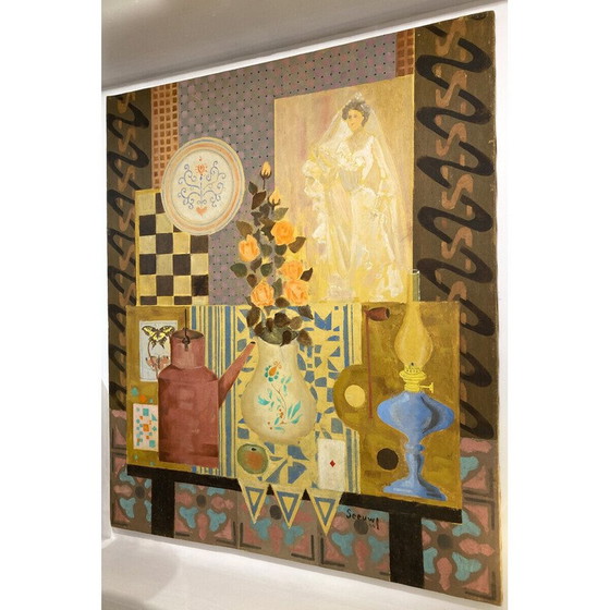 Image 1 of Peinture vintage de Jos Seeuws, Belgique, années 1970