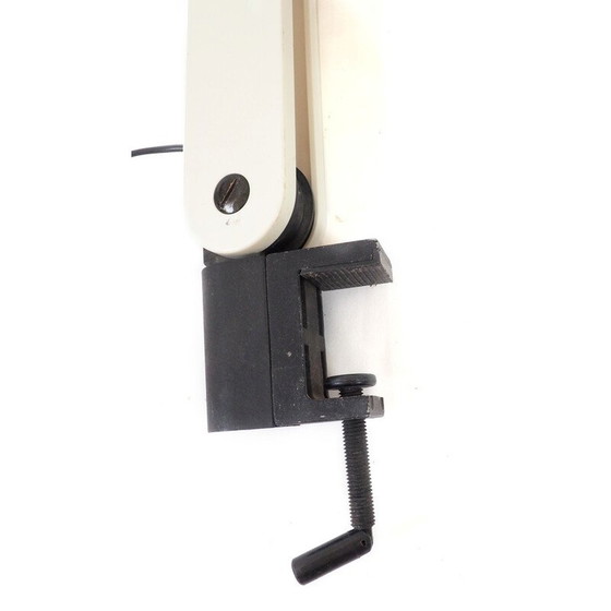 Image 1 of Lampe de bureau vintage articulée en métal et plastique par Harvey Guzzini