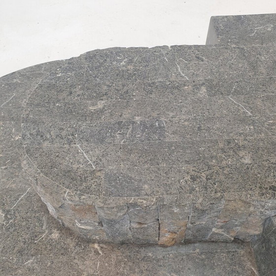 Image 1 of Table basse vintage en pierre par Magnussen Ponte, 1980