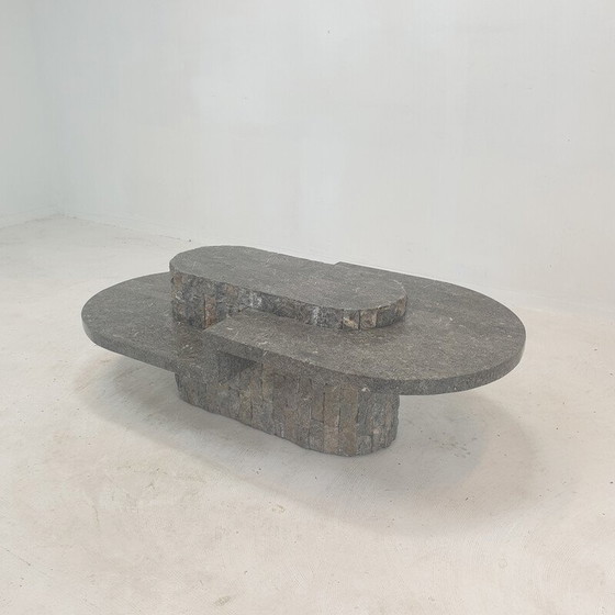 Image 1 of Table basse vintage en pierre par Magnussen Ponte, 1980