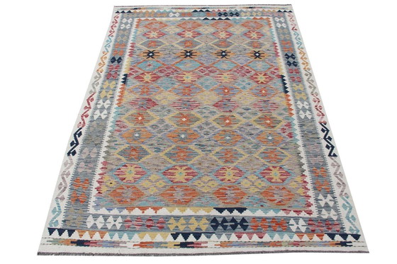 Image 1 of Kilim afghan tissé à la main - Nouveau, 255 X 174 cm