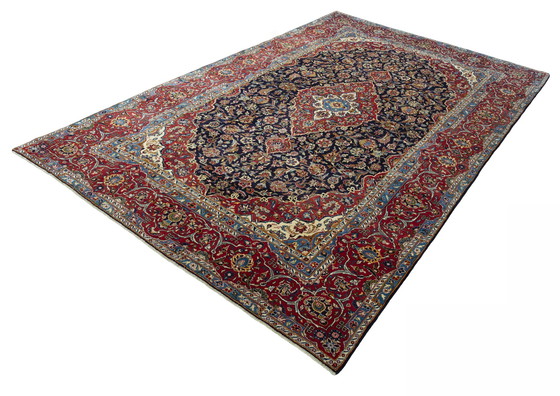 Image 1 of 389 X 249 cm Tapis Keshan noué à la main - Tapis persan