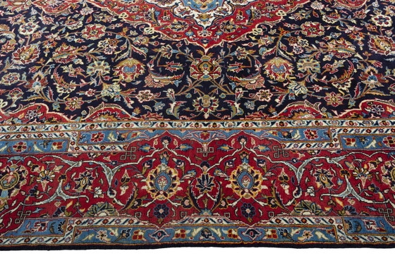 Image 1 of 389 X 249 cm Tapis Keshan noué à la main - Tapis persan