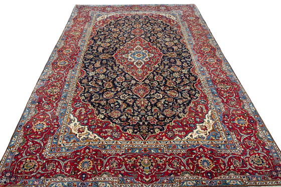 Image 1 of 389 X 249 cm Tapis Keshan noué à la main - Tapis persan