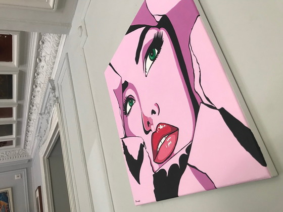 Image 1 of Peinture • Tim Tilman • Pretty Woman • Pop Art • 2020