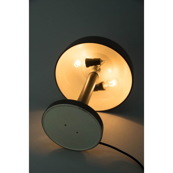 Image 1 of Lampe de table noire du milieu du siècle par Napako, 1970
