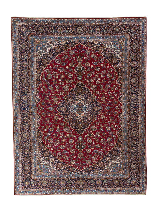 Tapis d'Orient Keshan liège noué à la main - 403 X 305 cm