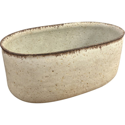 Centre de table vintage en grès de Bruno Gambone, 1960