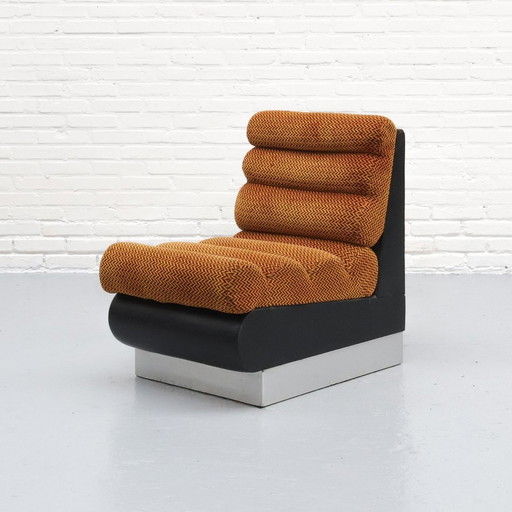 Fauteuil lounge de l'ère spatiale France '70S