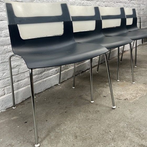 Image 1 of 4X Chaises design 'Otto' - B&B Italia - Antonio Cittero / Toan Nguyen