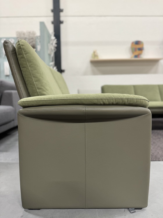 Image 1 of Leolux Catalpa Evidence Sofa 2.5 Seater Sofa Green