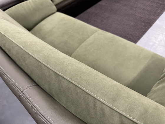 Image 1 of Leolux Catalpa Evidence Sofa 2.5 Seater Sofa Green