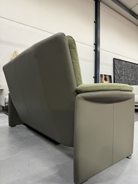 Image 1 of Leolux Catalpa Evidence Sofa 2.5 Seater Sofa Green