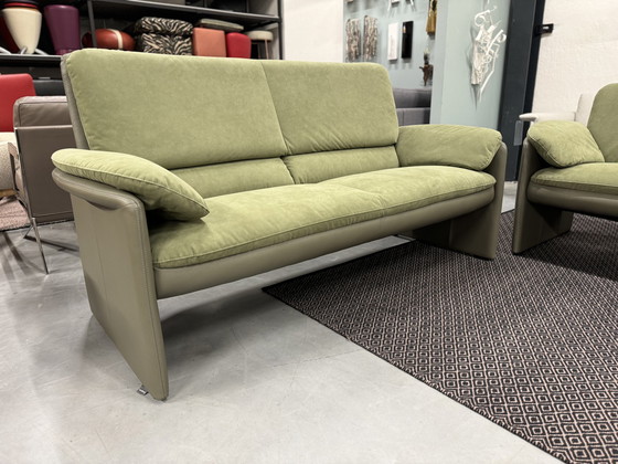 Image 1 of Leolux Catalpa Evidence Sofa 2.5 Seater Sofa Green