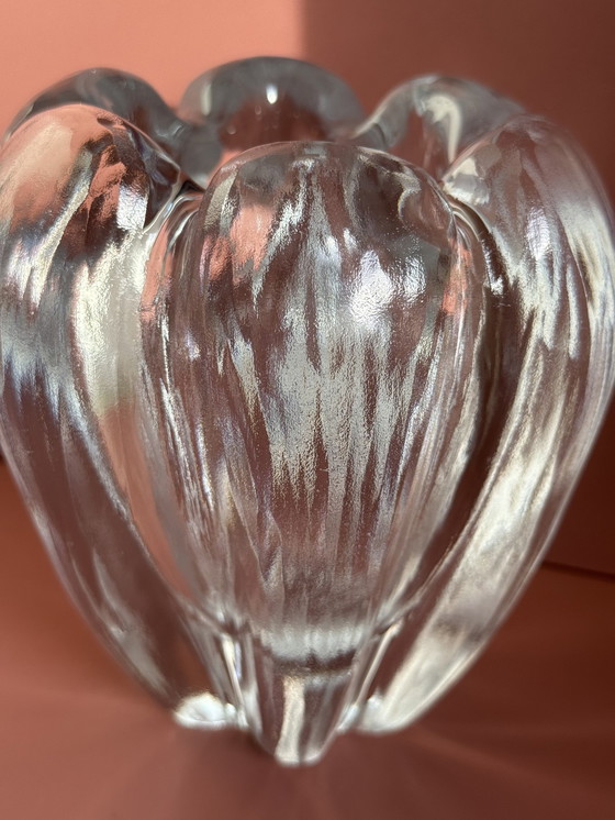 Image 1 of Vicke Lindstrand Vase Stella Polaris pour Orrefors