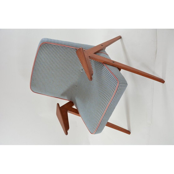 Image 1 of Fauteuil vintage Bunny pied-de-poule 1960