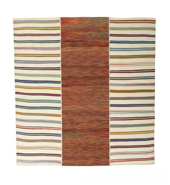 Image 1 of Kilim Fars tissé à la main en laine - 187 X 175 cm