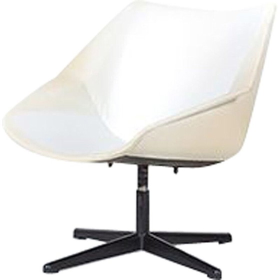 Image 1 of Chaise pivotante vintage par Cees Braakman pour Pastoe, 1950s