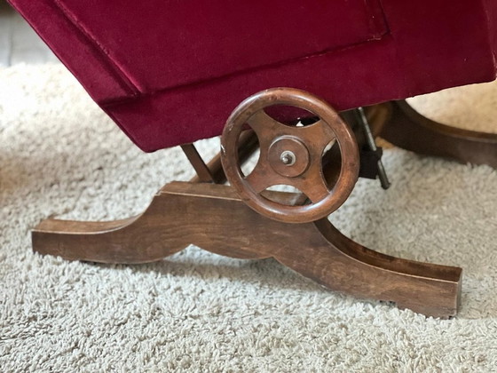 Image 1 of Fauteuil Le Surrepos Du Dr. Pascaud Marron, Paris, 1927
