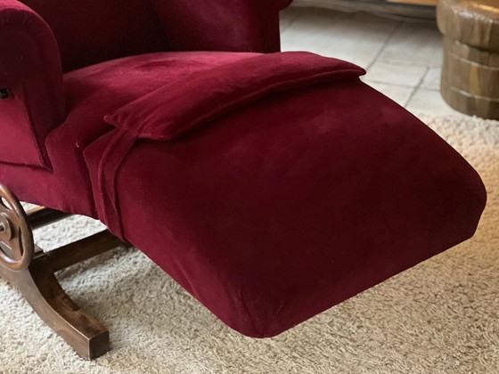 Image 1 of Fauteuil Le Surrepos Du Dr. Pascaud Marron, Paris, 1927