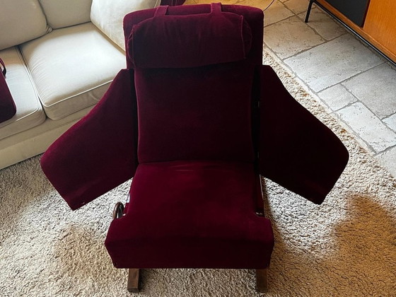 Image 1 of Fauteuil Le Surrepos Du Dr. Pascaud Marron, Paris, 1927