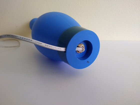 Image 1 of Lampe Knock-Off Bowling Pin - Josh Owen - Bozart - Bleu