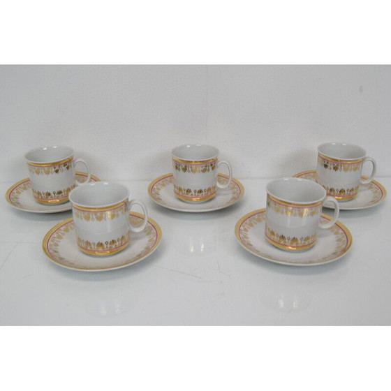 Image 1 of Ensemble de services à thé en porcelaine vintage de la société Epiag D.F., Tchécoslovaquie années 1960