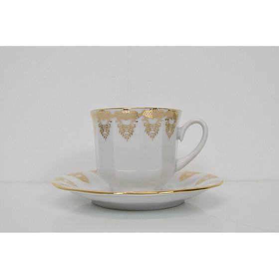 Image 1 of Ensemble de services à thé en porcelaine vintage de la société Epiag D.F., Tchécoslovaquie années 1960