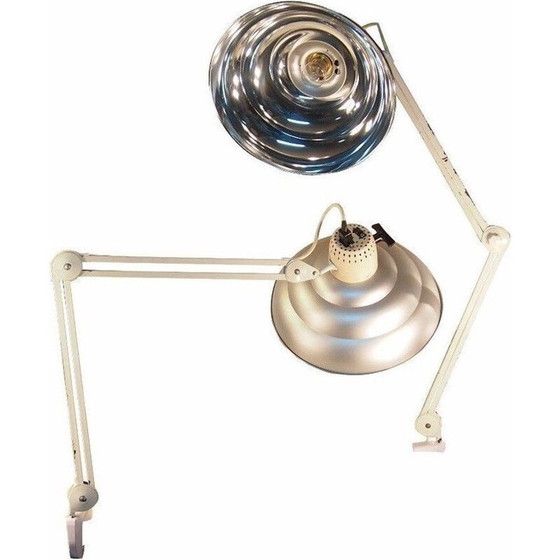 Image 1 of Paire de lampes de bureau chromées, 1970