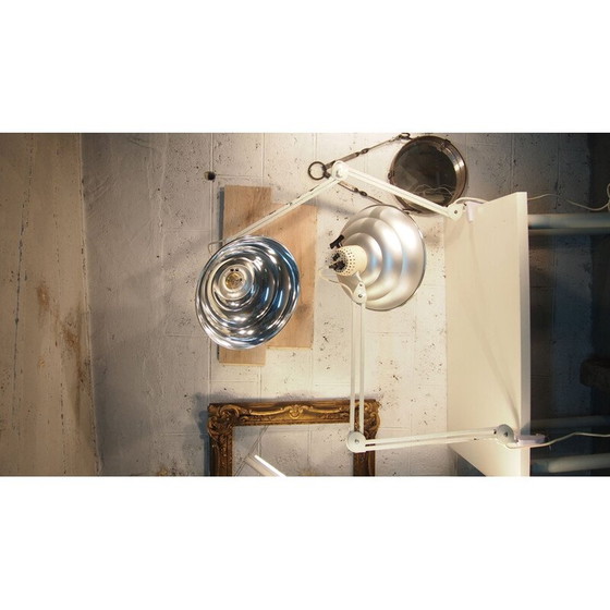 Image 1 of Paire de lampes de bureau chromées, 1970