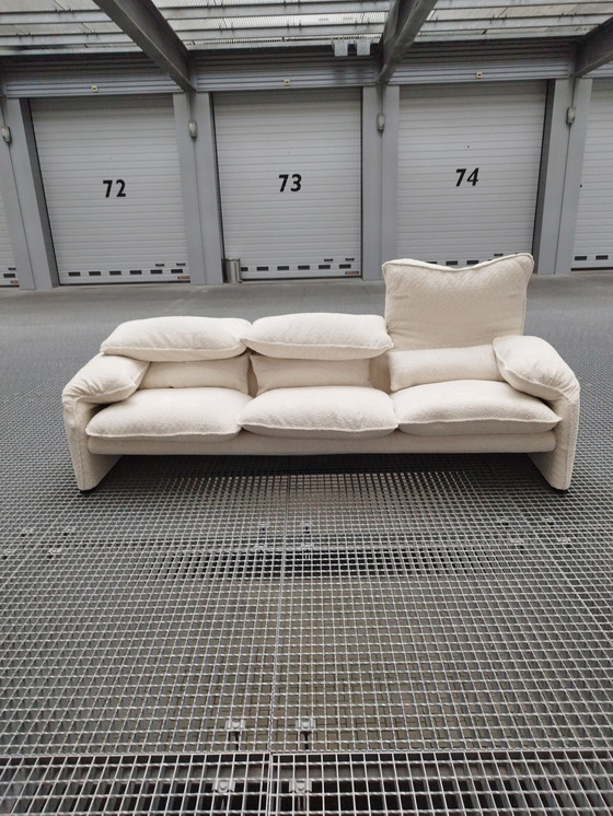 Image 1 of Cassina Maralunga 40 Canapé 3 places Reupholstered