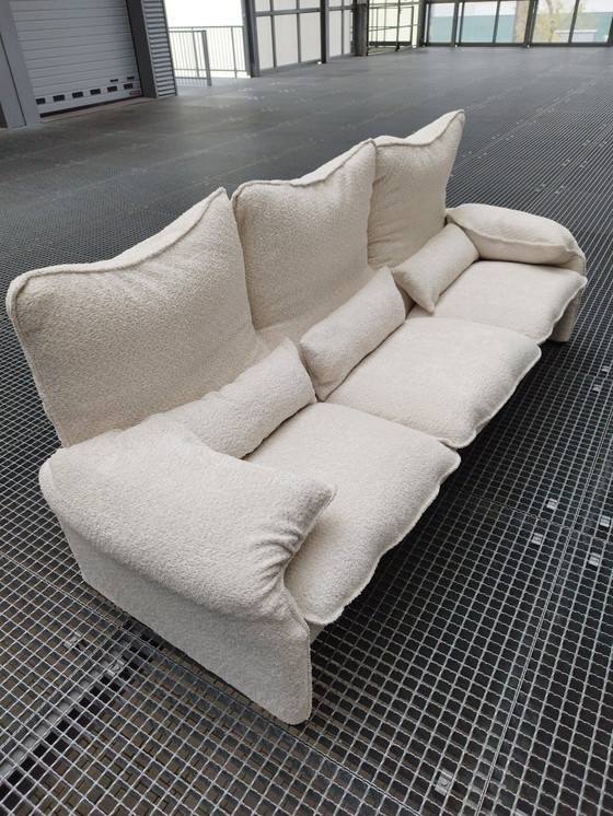 Image 1 of Cassina Maralunga 40 Canapé 3 places Reupholstered