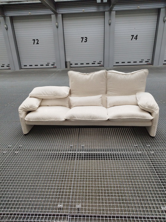 Image 1 of Cassina Maralunga 40 Canapé 3 places Reupholstered